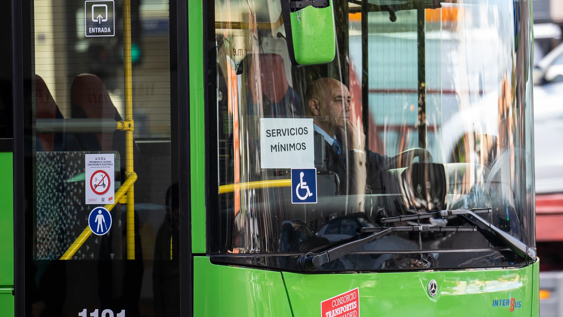 Huelga autobuses de la EMT e Interurbanos