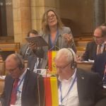 Mila Marcos interviene en la COSAC celebrada en Budapest