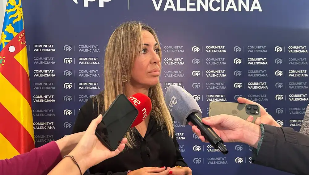 La diputada del PP, Verónica Marcos