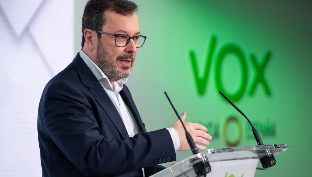 Rueda de prensa posterior al Comité de Acción Política de Vox.