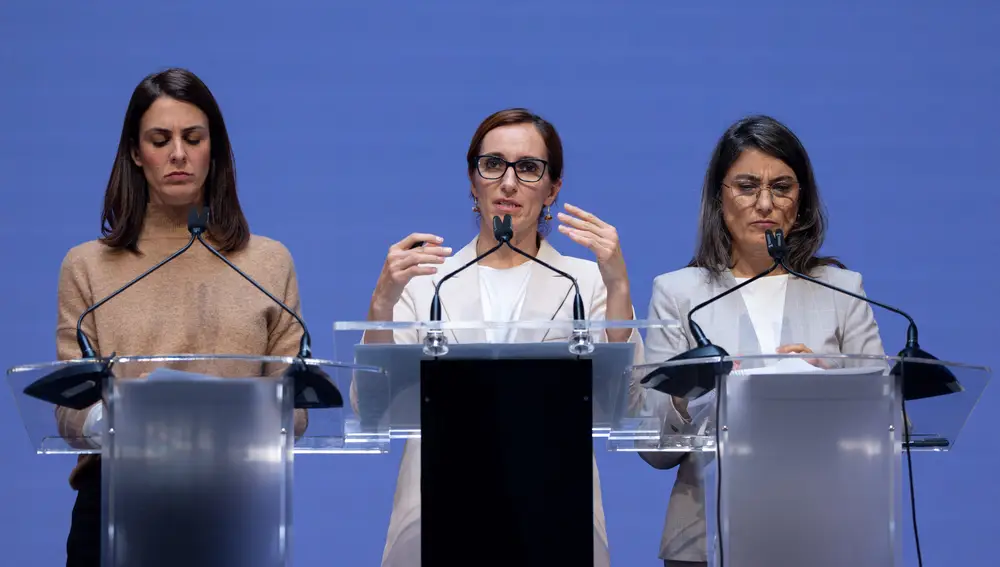 Rueda de Prensa de Mónica García, Manuela Bergero y Rita Maestre