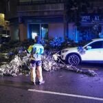 La Manga y Cabo de Palos registran las principales incidencias por las fuertes rachas de viento en Cartagena