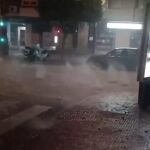 Brutal tormenta de granizo en El Ejido 