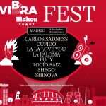 Cartel del Vibra Mahou Fest el 9 de noviembre en el Wizink 