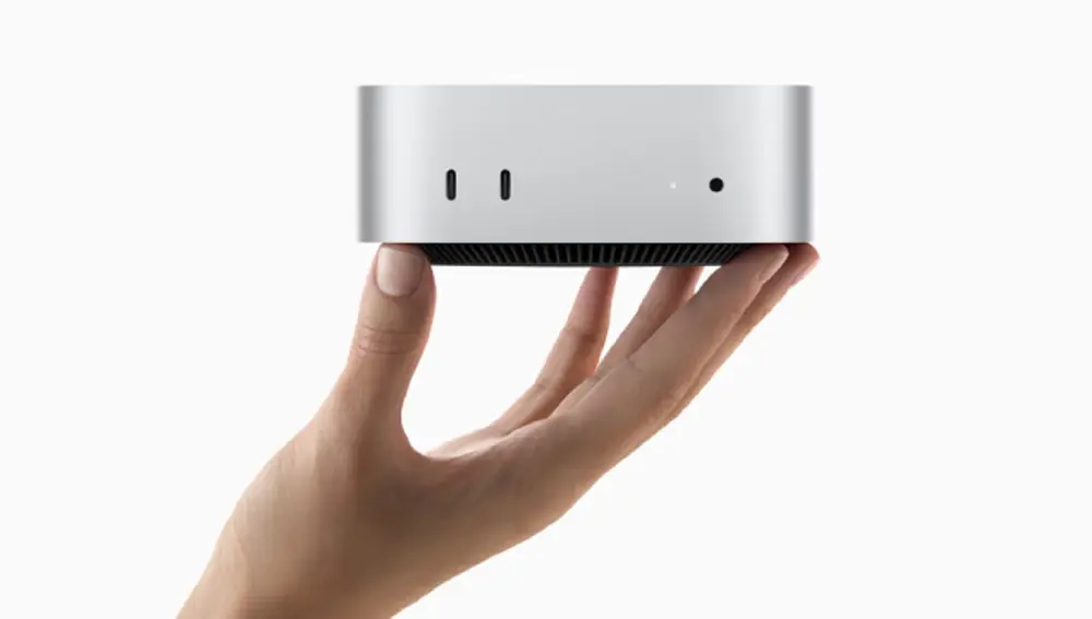 Apple rediseña el Mac Mini y lo convierte en el ordenador más potente y más pequeño que ha creado.