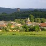 Localidad leonesa de Santa María de Ordás