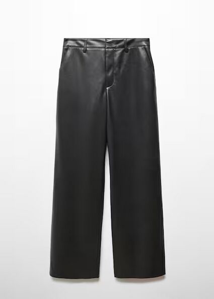 Pantalón de piel.