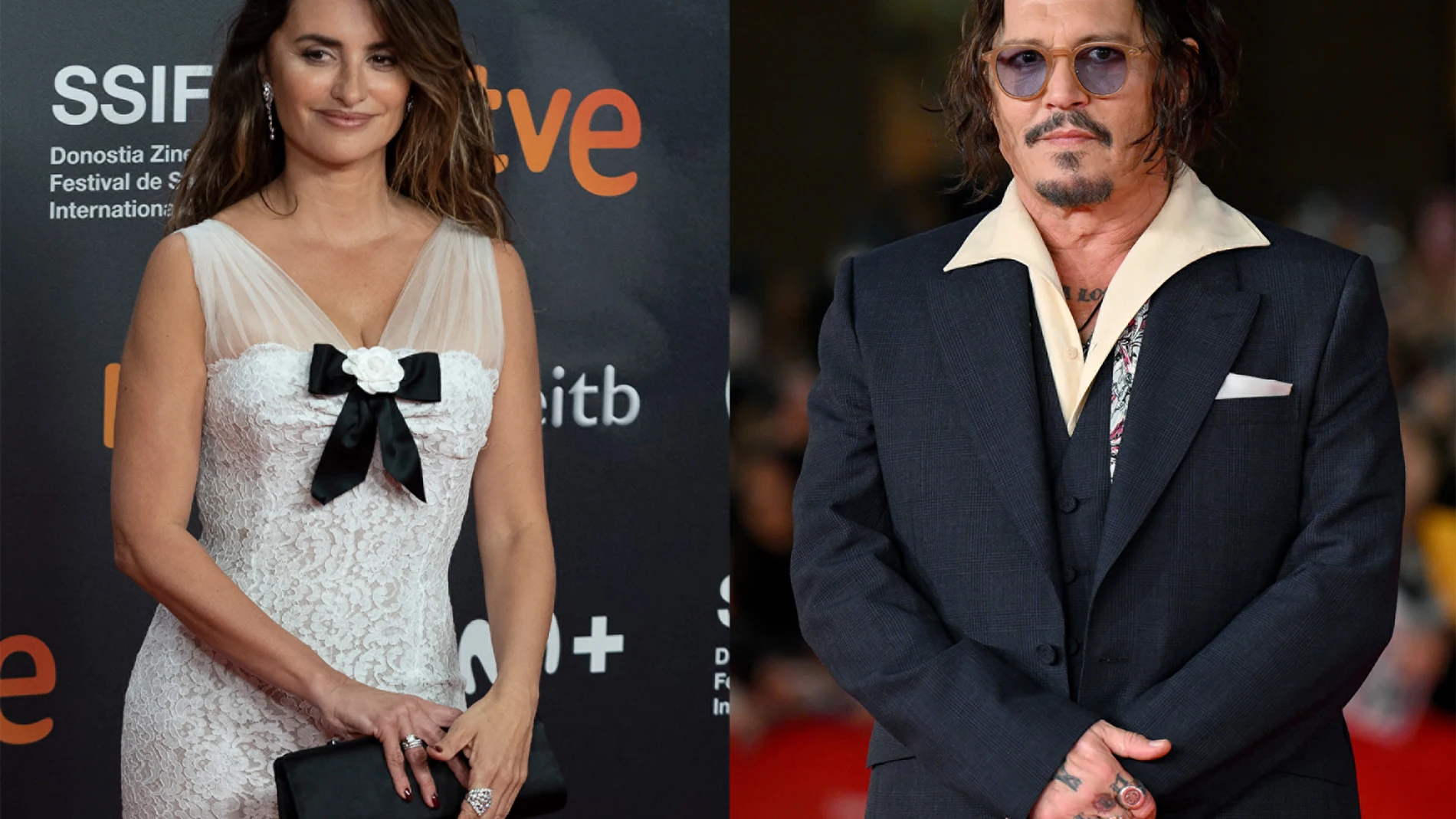 AME2432. WASHINGTON (ESTADOS UNIDOS), 28/10/2024.- Combo de fotografías de archivo que muestran a la actriz española Penélope Cruz y el estadounidense Johnny Depp. La actriz española Penélope Cruz y el estadounidense Johnny Depp volverán a trabajar juntos en 'Day Drinker', anunció este lunes The Hollywood Reporter, según el cual se trata de un thriller de acción dirigido por Marc Webb ('The Amazing Spider-Man'). EFE/ARCHIVO