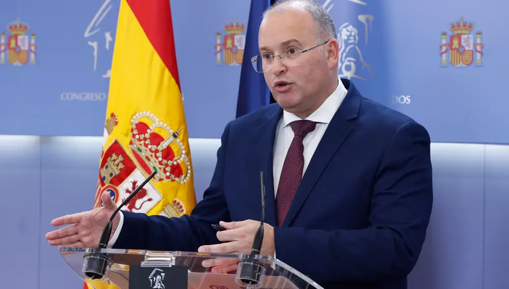 Rueda de prensa de Miguel Tellado (PP)