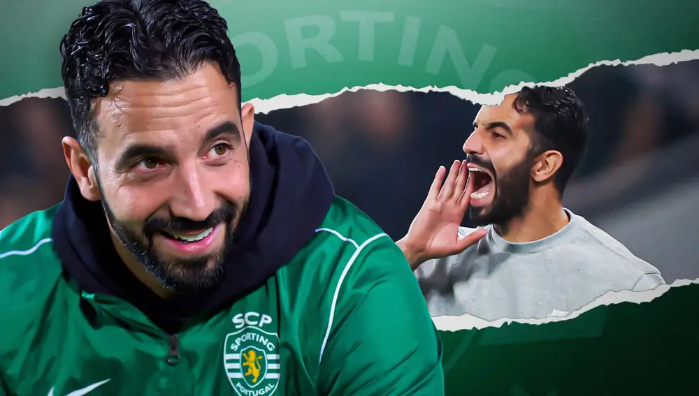 Ruben Amorim, entrenador del Sporting.