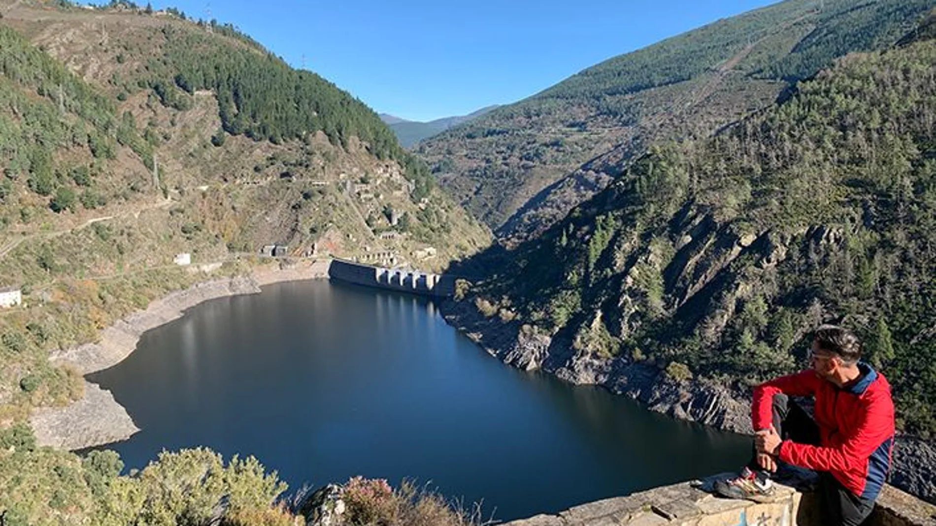 La presa de Salime.