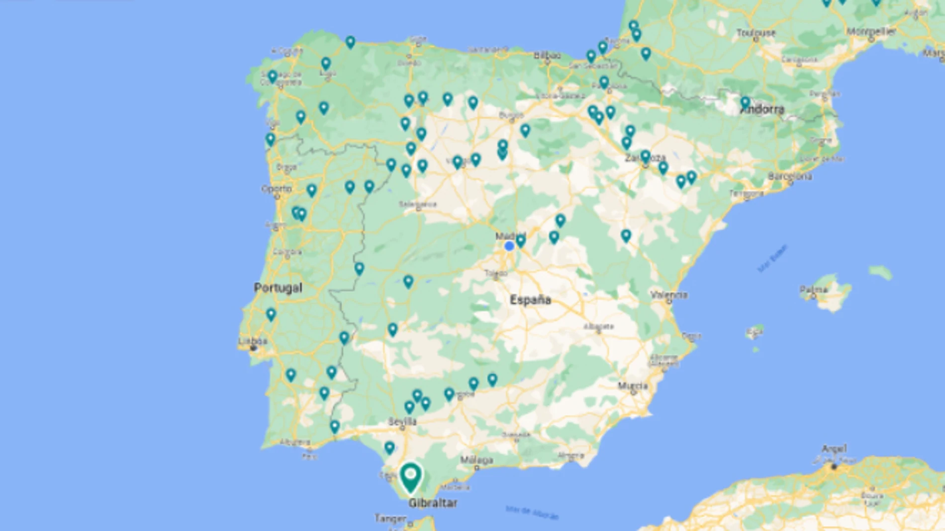 Flood Hub, el mapa interactivo de Google que pronostica las inundaciones fluviales.