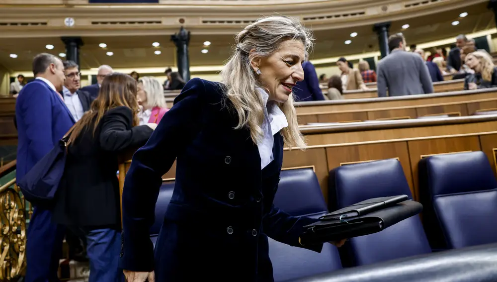 La blazer de Yolanda Díaz.