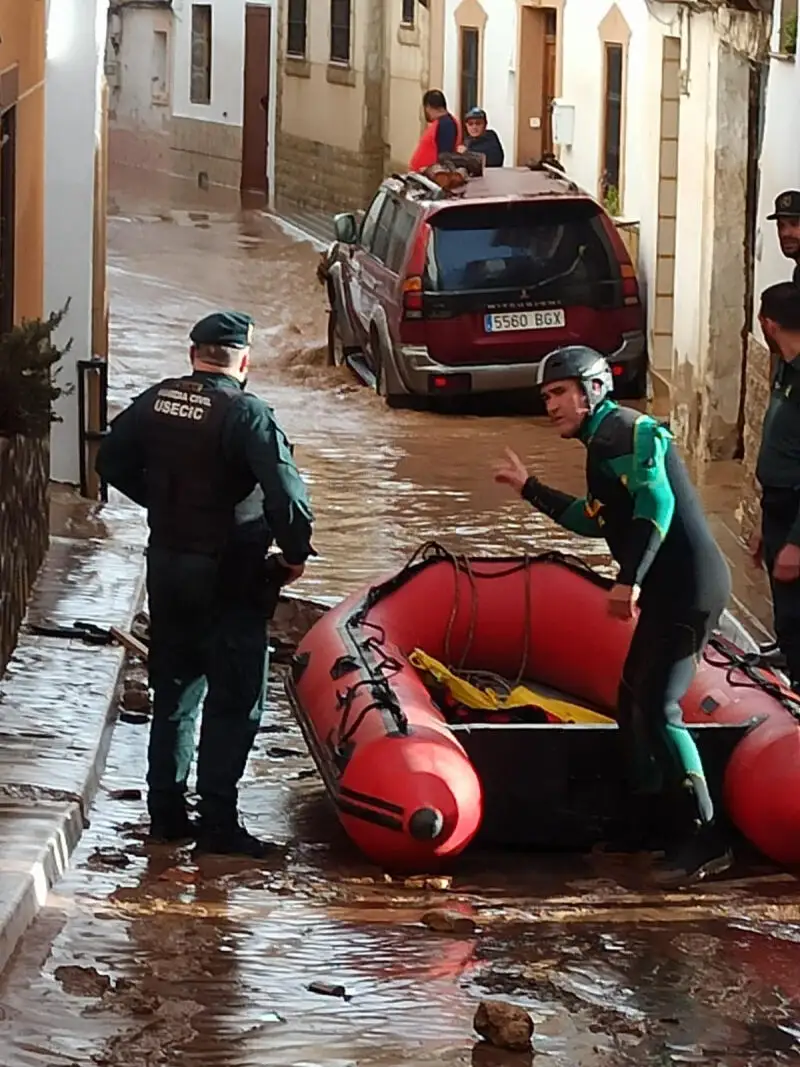 Una fallecida por las inundaciones en Mira (Cuenca)