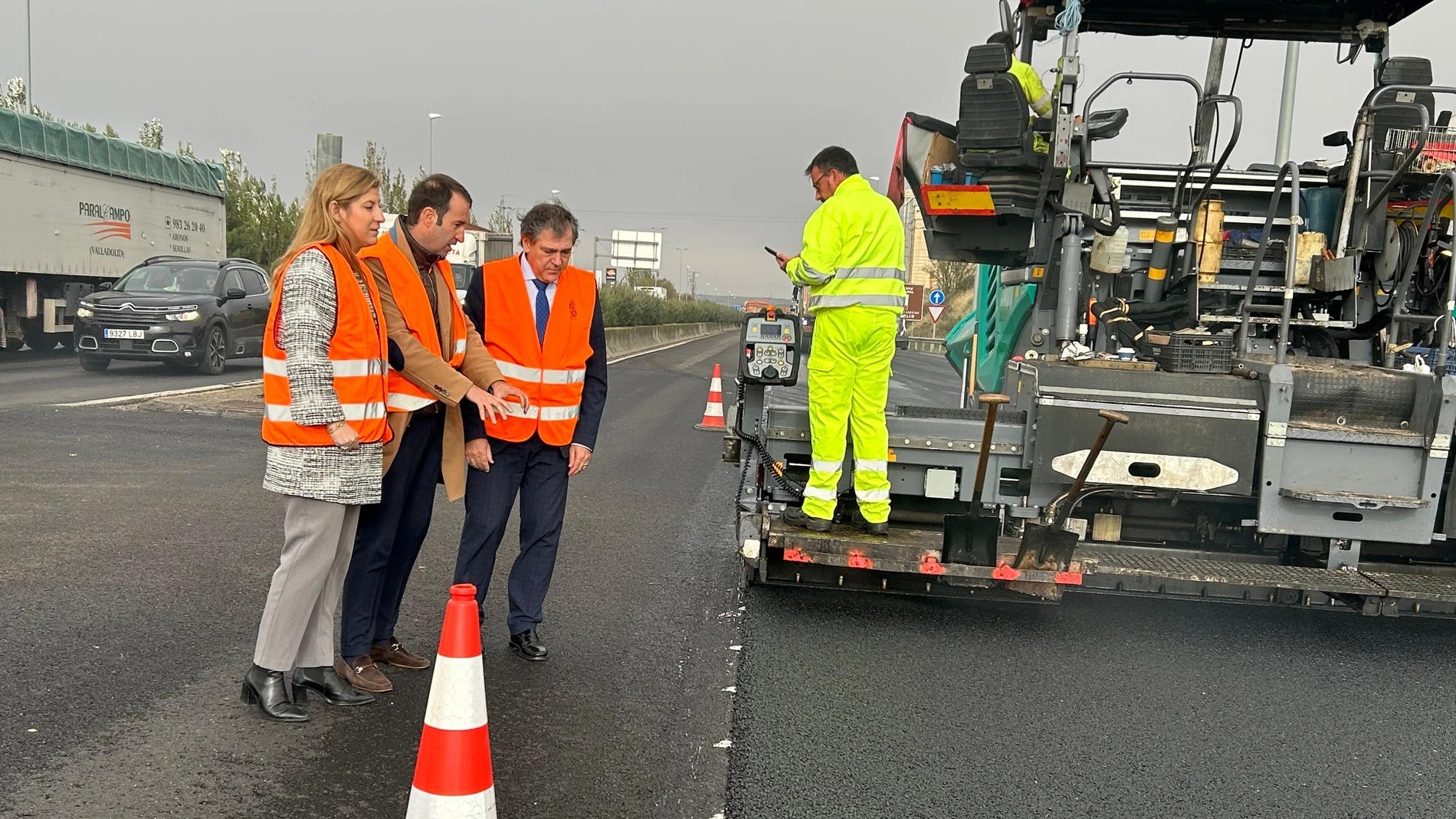 Jesús Puerta visita las obras que se están desarrollando en la actualidad