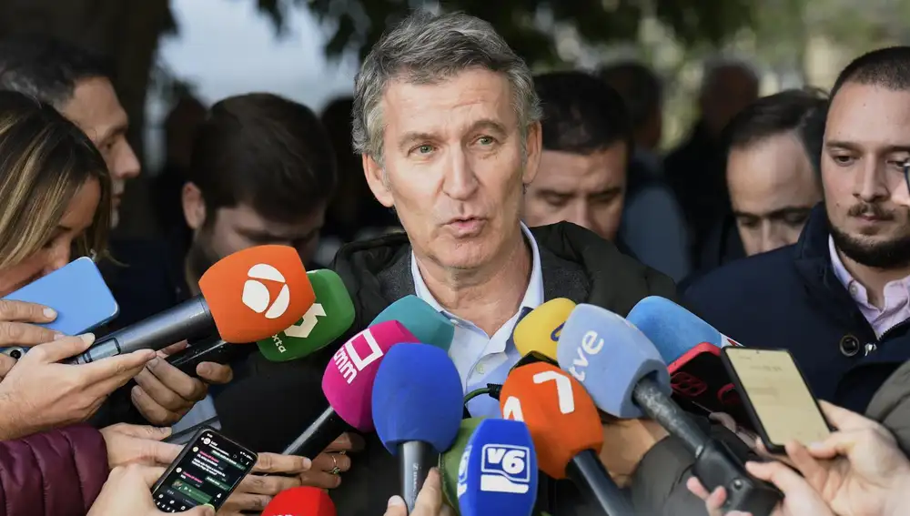 Temporal.- Feijóo se desplaza este jueves a Valencia en su gira por la DANA acompañado del presidente de la Generalitat