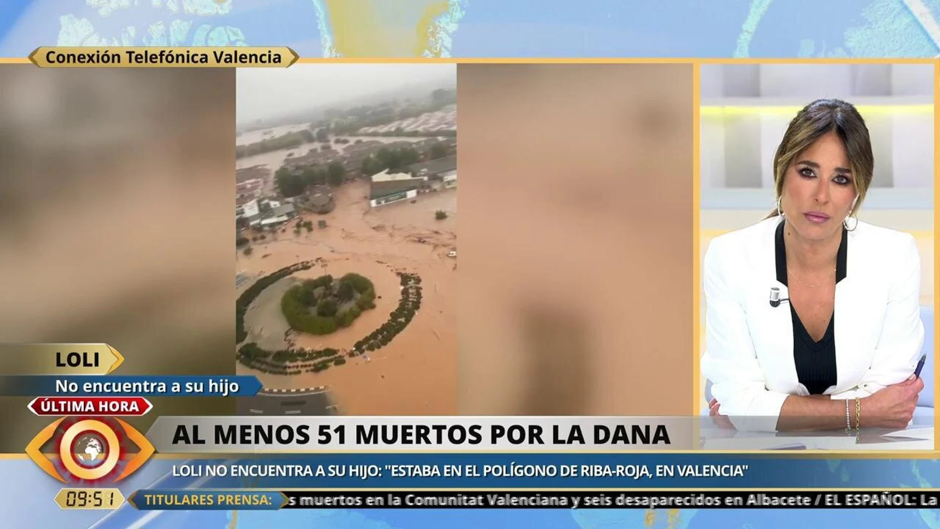 Ana Terradillos, presentadora de 'La mirada crítica'