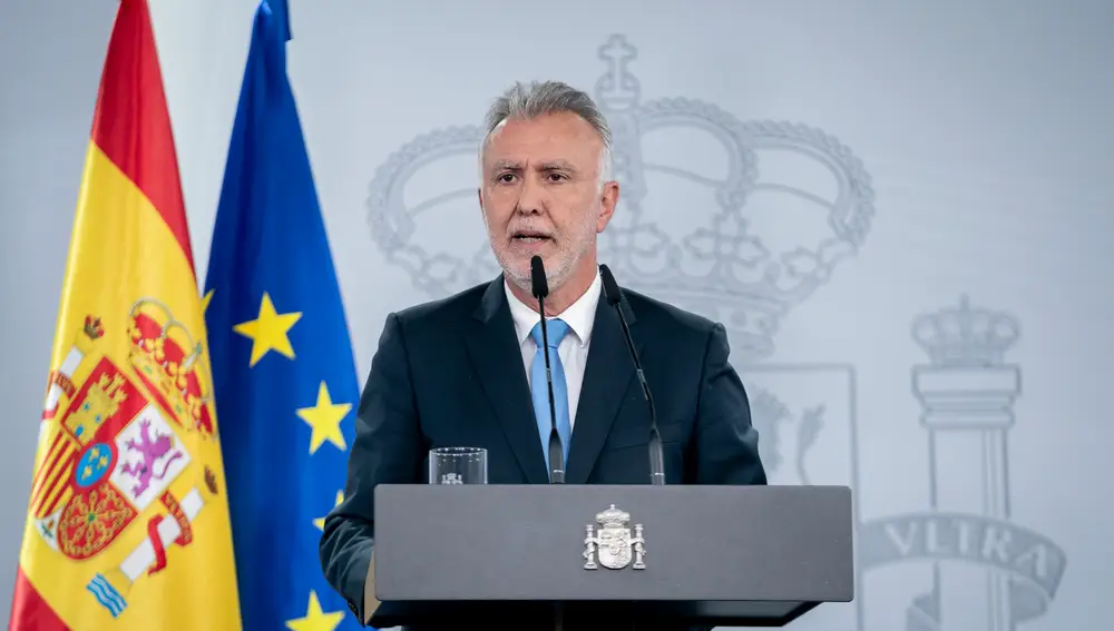 Ángel Víctor Torres hace una declaración institucional tras una reunión del comité de crisis por los efectos de la DANA
