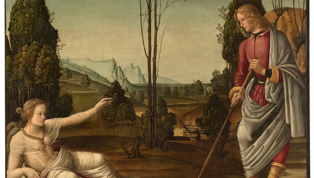 "Cimón contempla a Ifigenia", de Johannes Hispanus