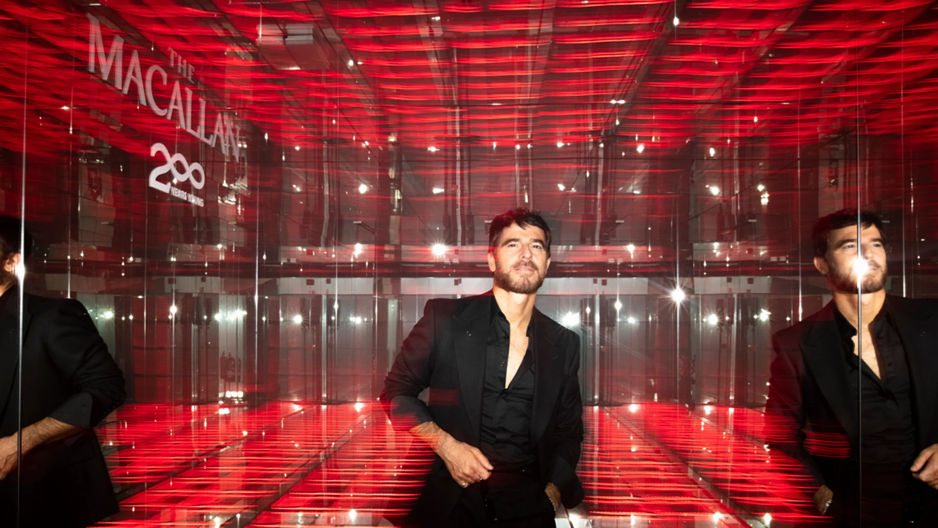 Alfonso Bassave en la fiesta del 200º aniversario de The Macallan