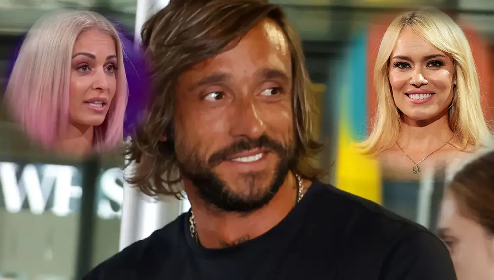 Antonio Revilla con Hiba Abouk y Patricia Conde