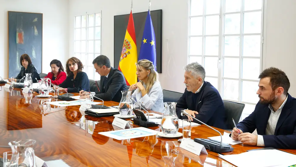 Reunión del comité de crisis en Moncloa