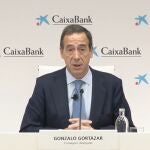 El consejero delegado de CaixaBank, Gonzalo Gortázar.