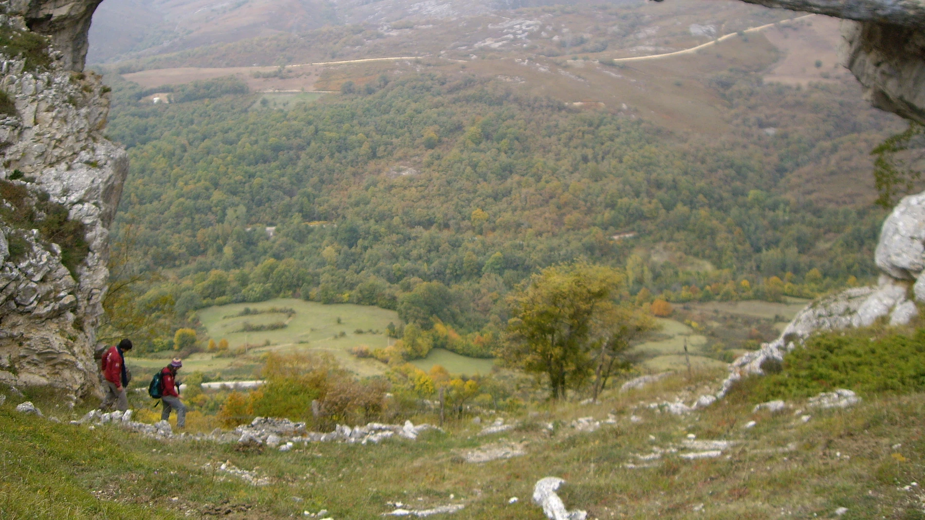 Senda del Ventanón, en la provincia de Burgos