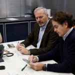 El presidente de Aragón, Jorge Azcón, preside la reunión del CECOP, para evaluar el avance de la dana