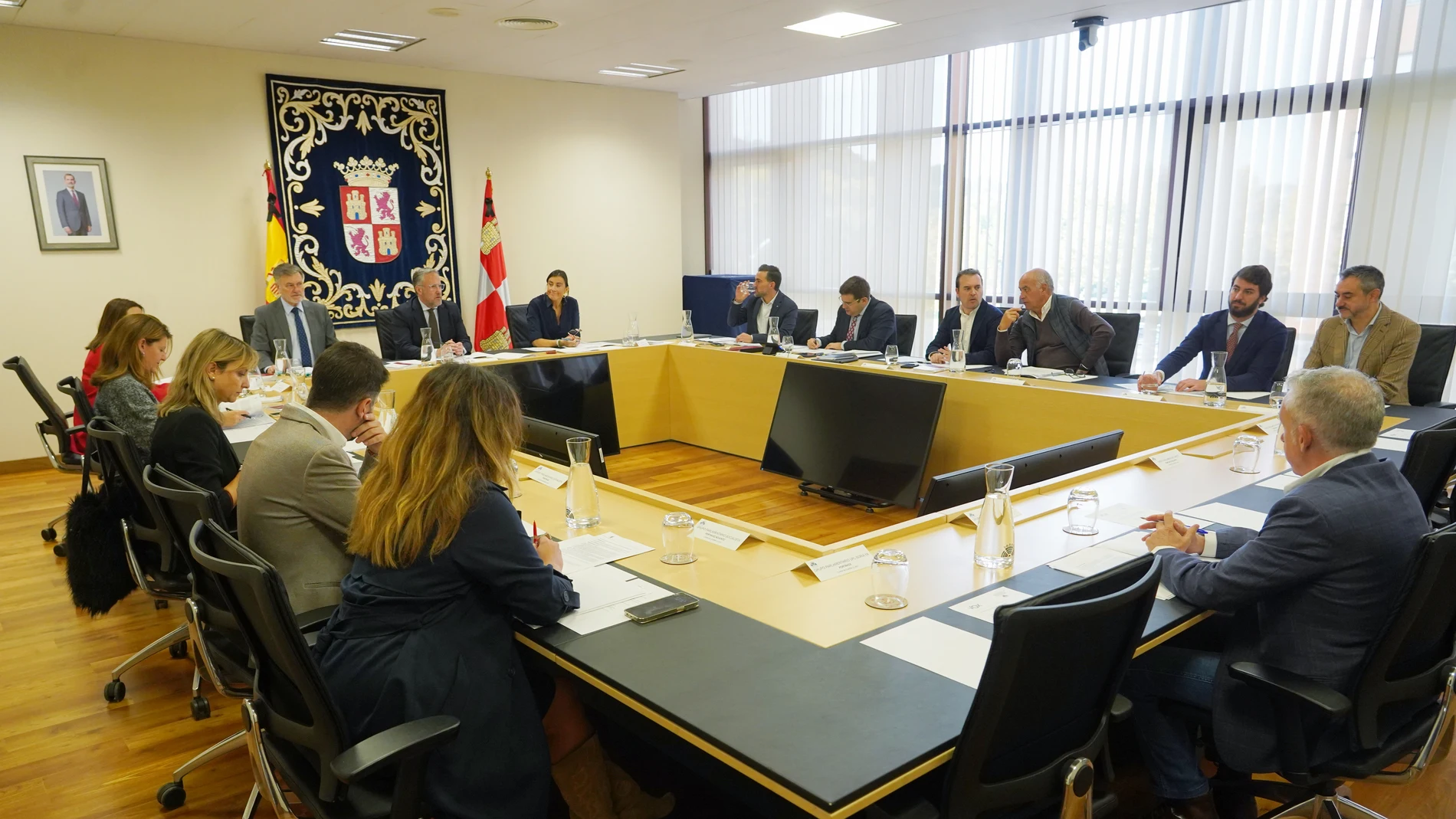 Junta de portavoces de las Cortes de Castilla y León