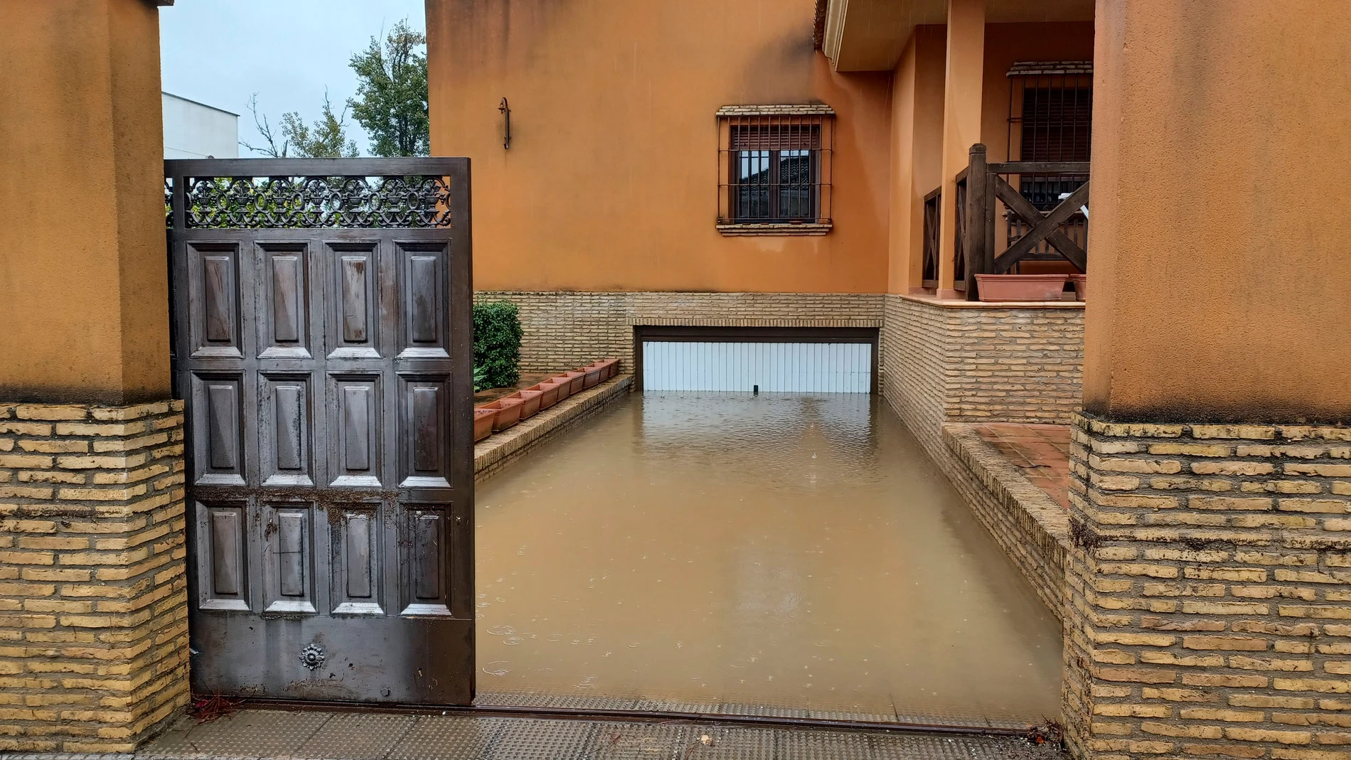 Daños en viviendas del municipio onubense de Aljaraque