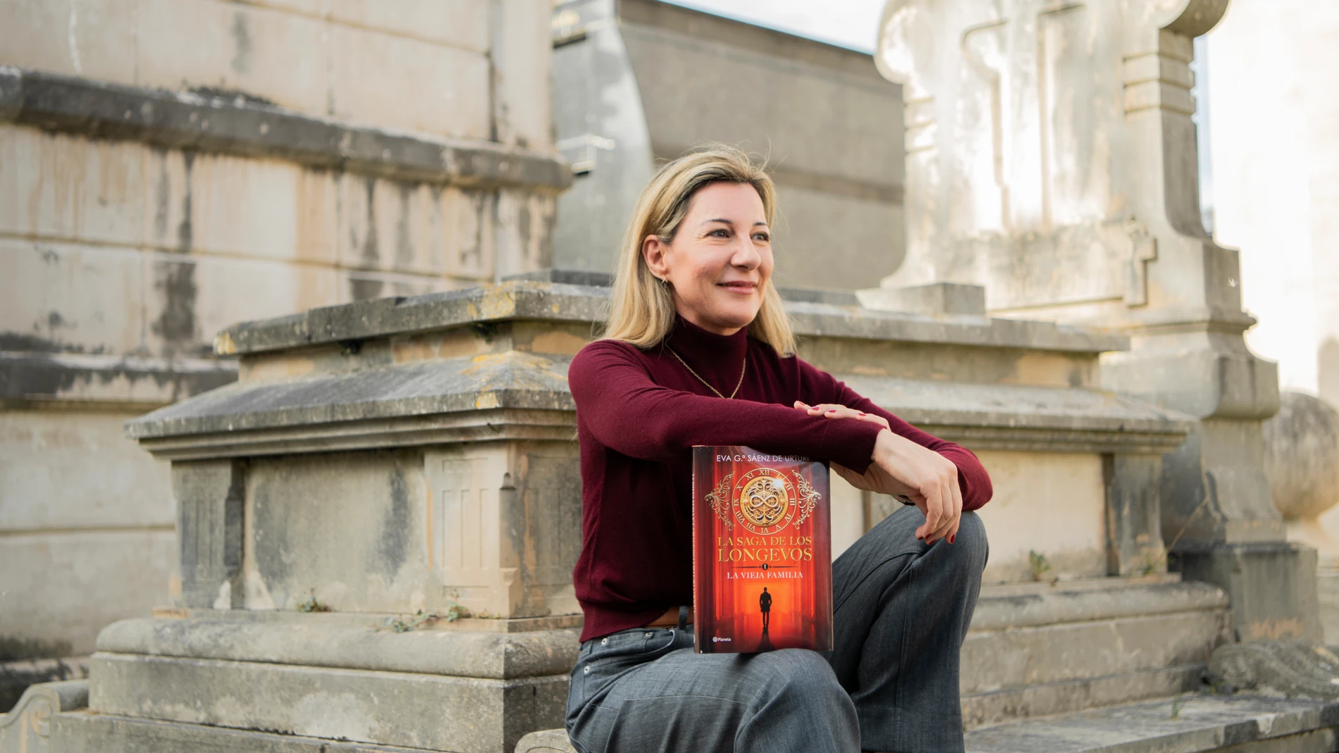 La novelista Eva García Sáenz de Urturi