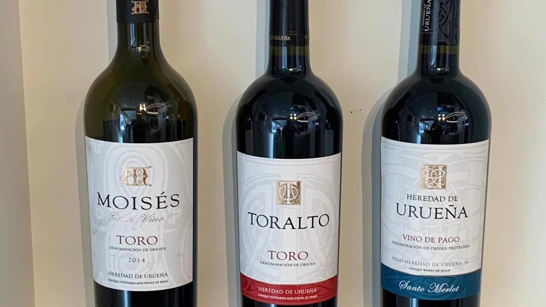 Vinos de Heredad de Urueña participantes en la Feria "Expovina"