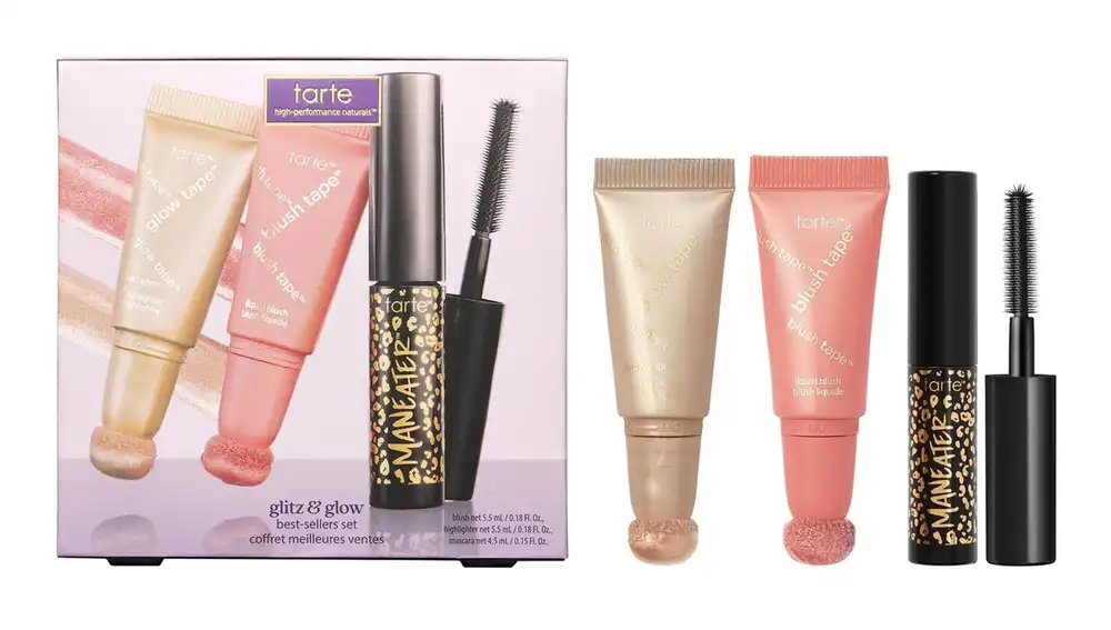 Estuche de belleza de maquillaje.