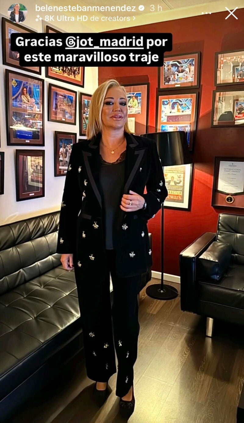 El look de Belén Esteban.
