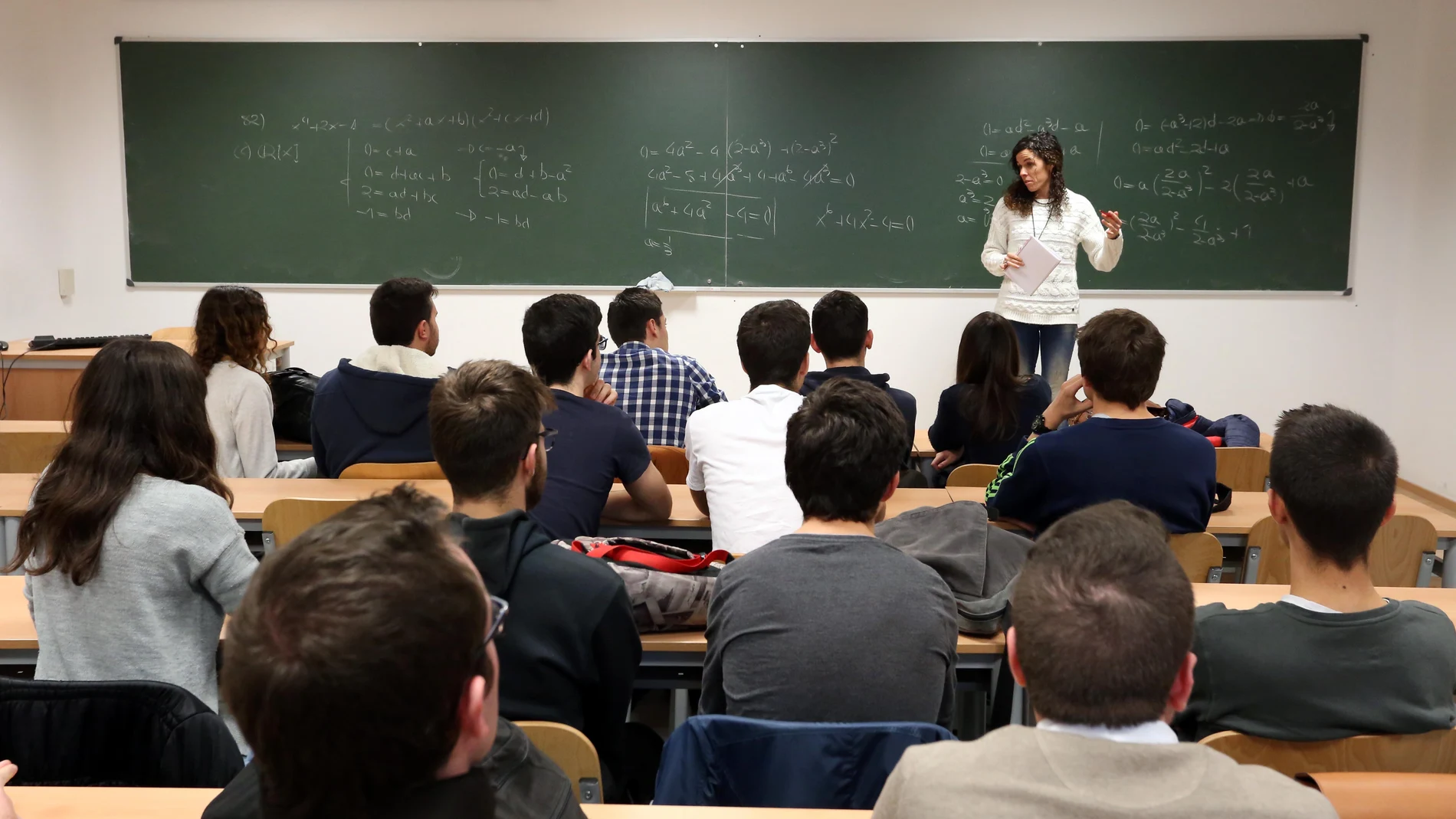 Estudiantes de la Universidad de Valladolid