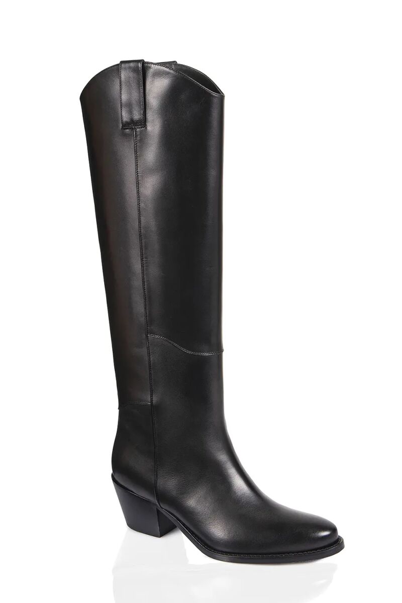 Botas de caña alta.