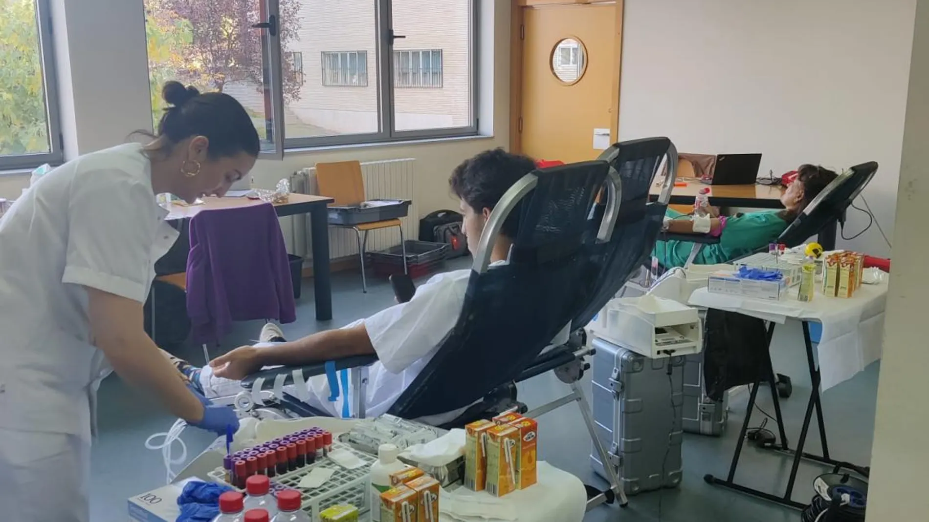 Donaciones en la Universidad de León