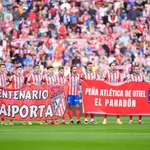El Atlético, antes de su partido ante Las Palmas