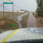 Cerradas varias calles en Vera (Almería) por inundaciones debido a la DANA