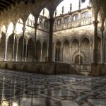 Uno de los salones de la Generalitat de Cataluña