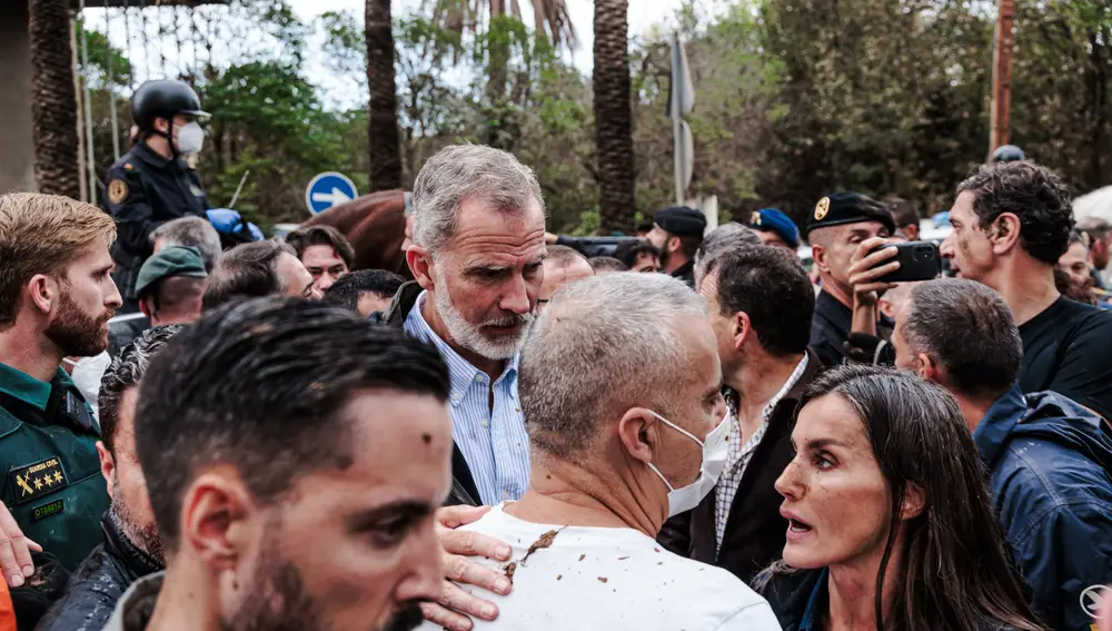 Los Reyes visitan Valencia tras la DANA