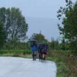 Las lluvias vuelven a las zonas montañosas de Castilla y León