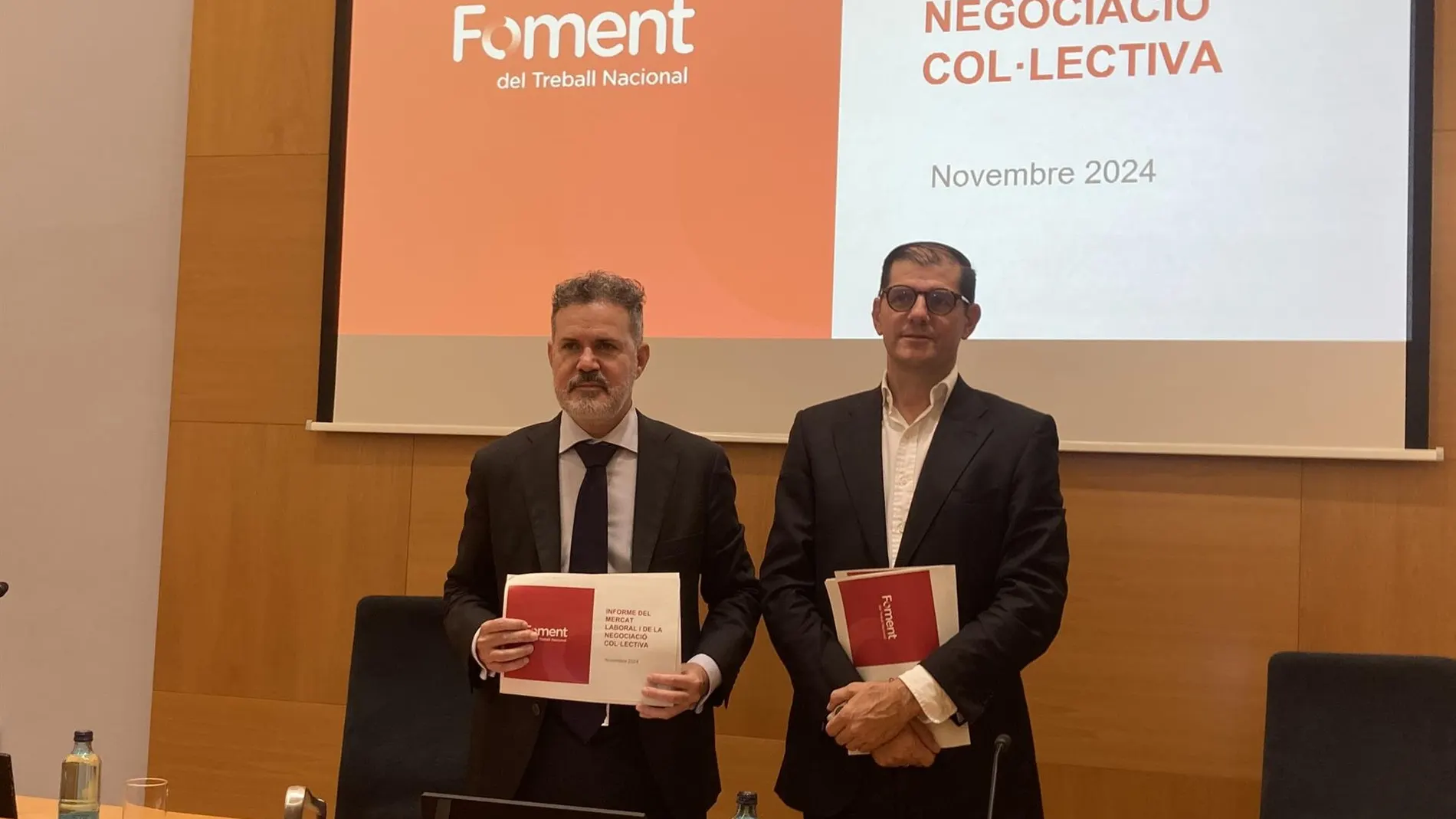 Foment del Treball anuncia un 6% de aumento de la firma de convenios