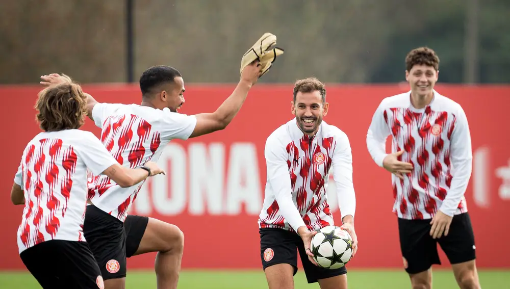 Entrenamiento del Girona