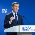 Feijóo presenta el plan del Partido Popular para los afectados por la DANA de Valencia