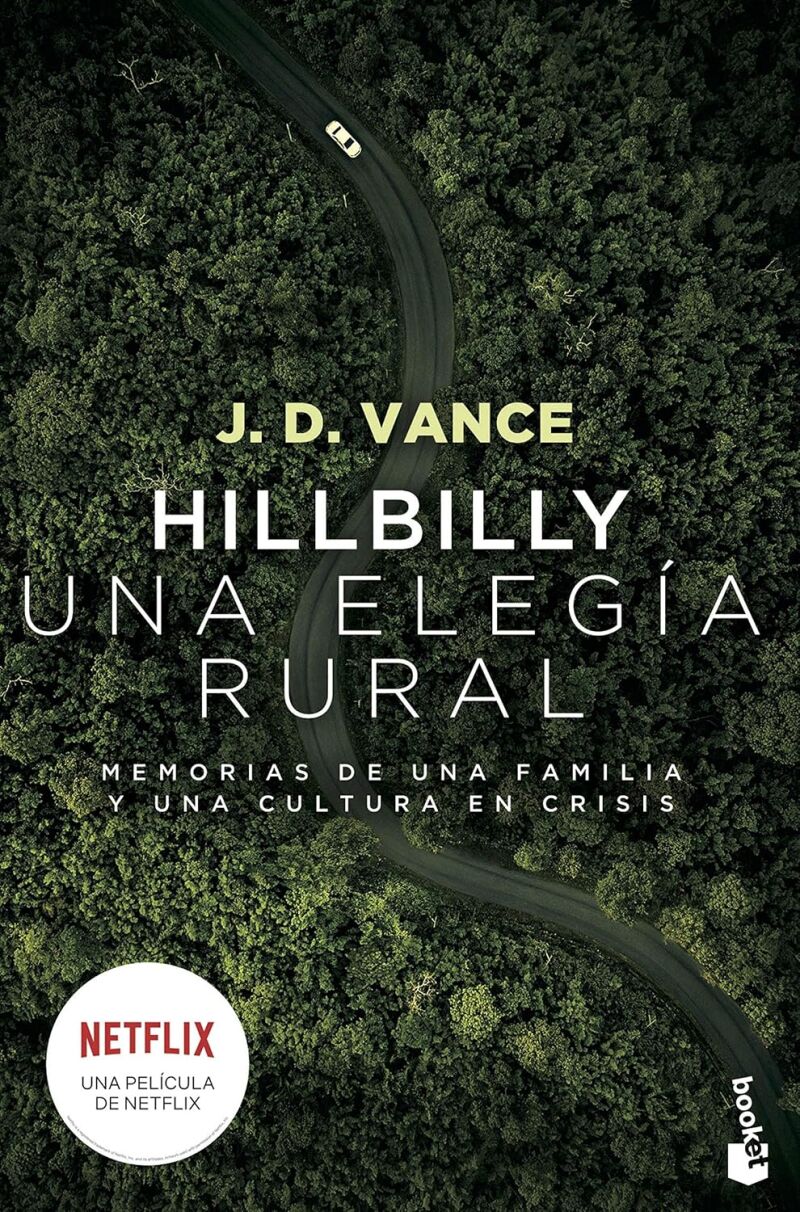 Portada del libro de J.D. Vance