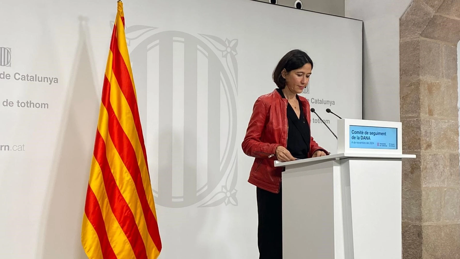 La consellera de Interior y Seguridad Pública de la Generalitat, Núria Parlon EUROPA PRESS 04/11/2024