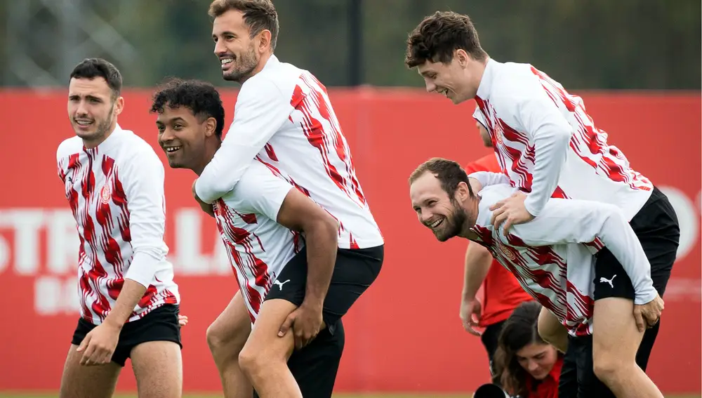 Entrenamiento del Girona
