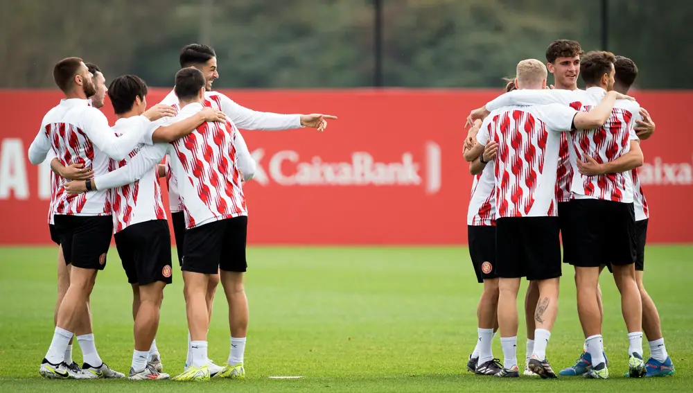 Entrenamiento del Girona